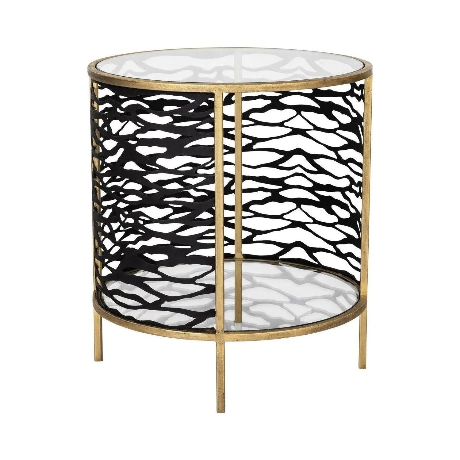 Varaluz - Kato End Table - 348TE18HGCB | Montreal Lighting & Hardware