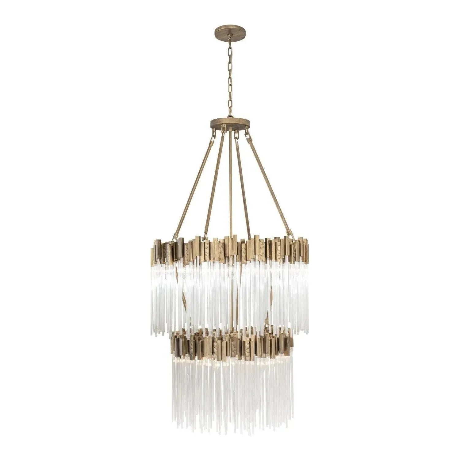 Varaluz - Matrix Chandelier - 309C14HG | Montreal Lighting & Hardware