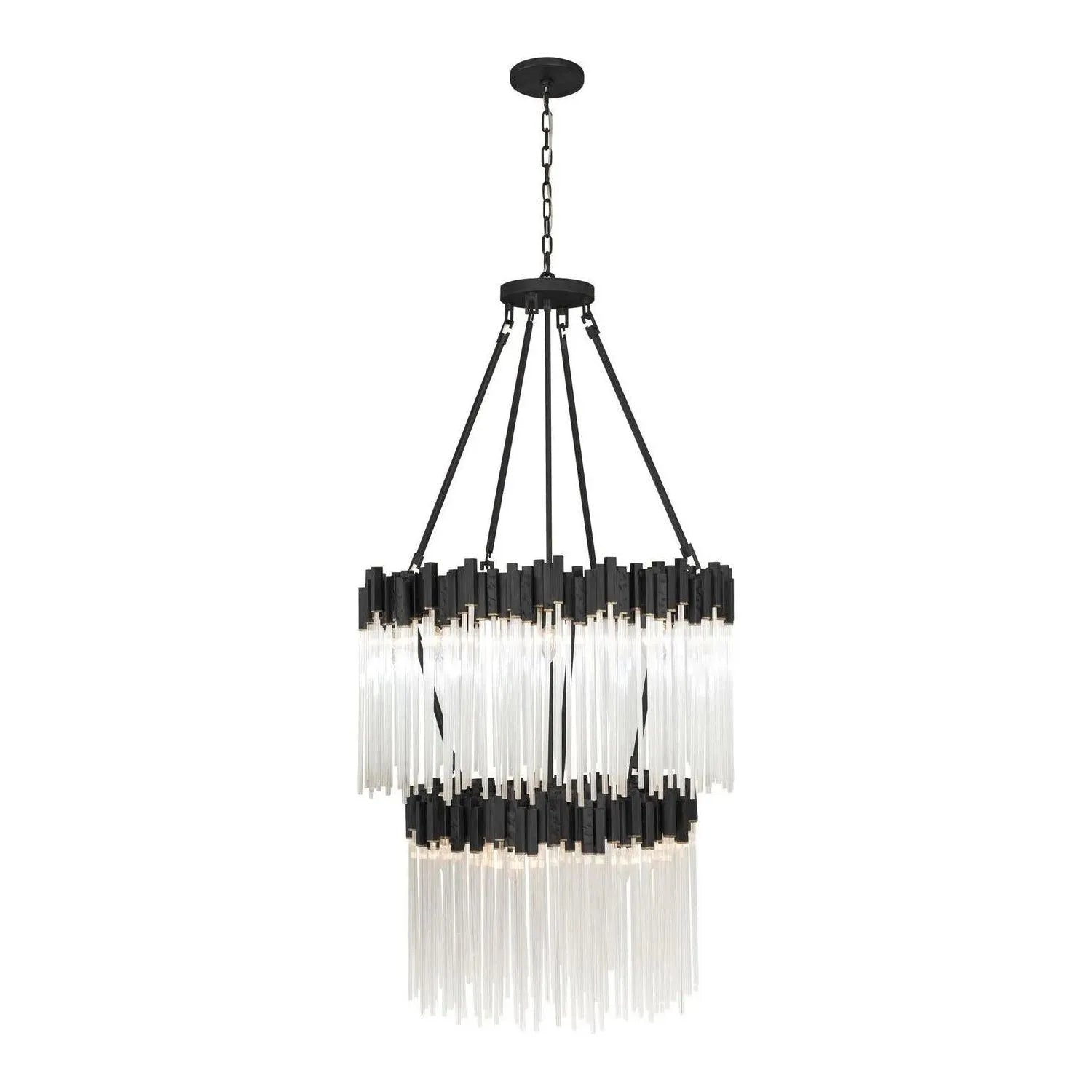 Varaluz - Matrix Chandelier - 309C14HG | Montreal Lighting & Hardware