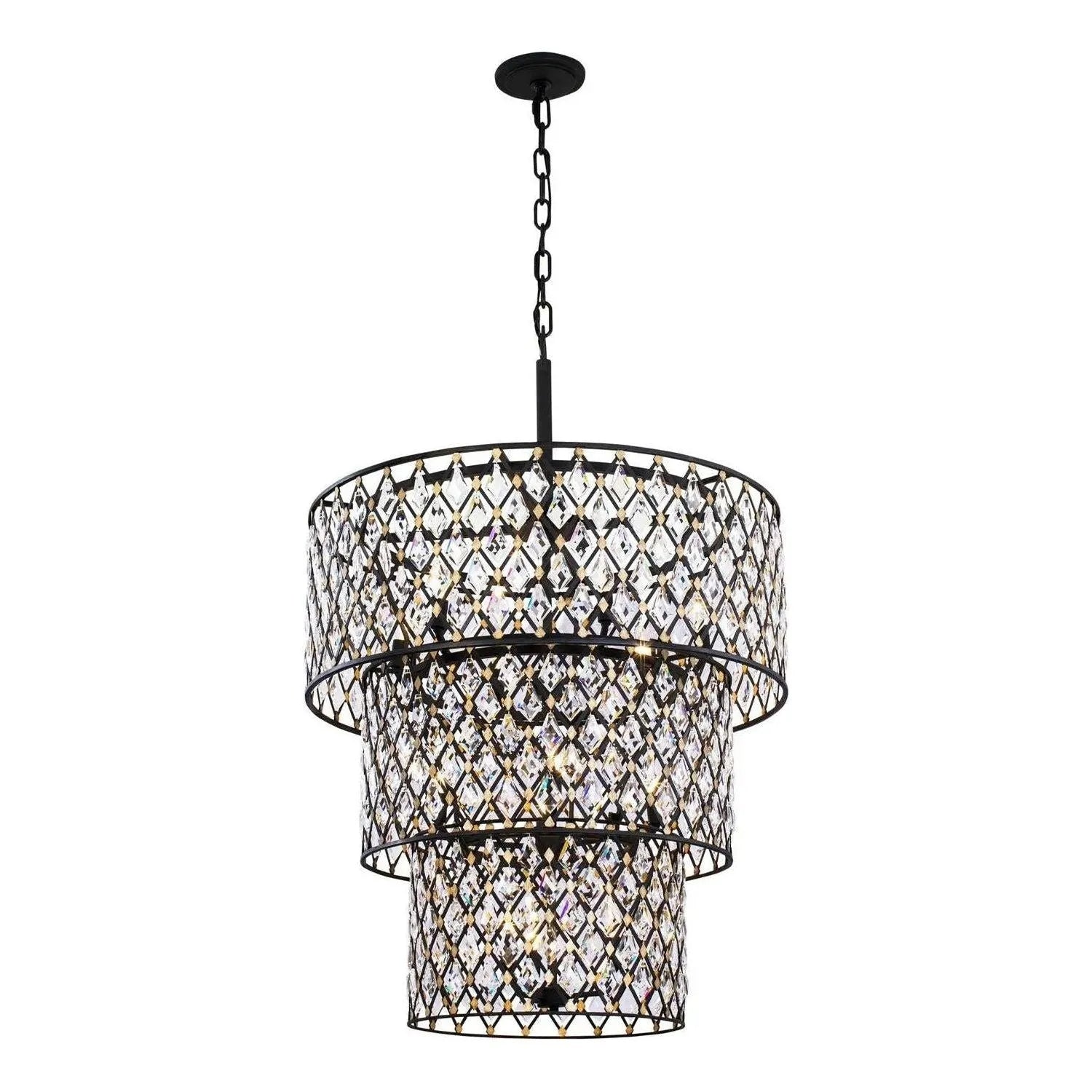 Varaluz - Windsor Chandelier - 345C13CBHG | Montreal Lighting & Hardware
