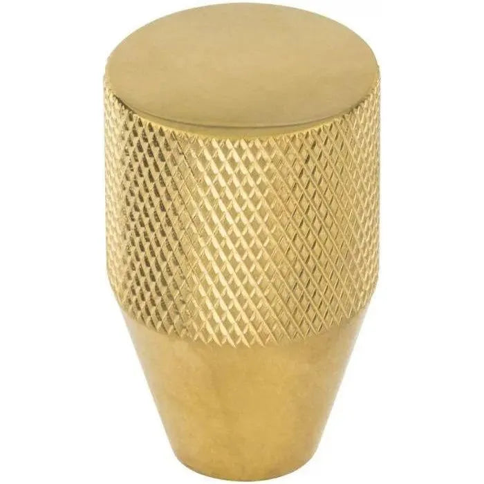 Vesta Fine Hardware - Beliza Conical Knurled Knob - V7406ULB | Montreal Lighting & Hardware