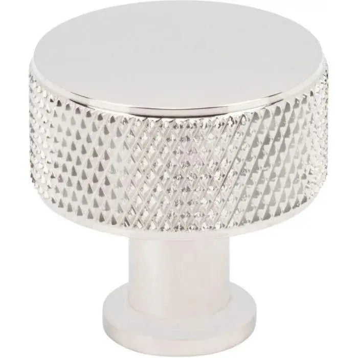Vesta Fine Hardware - Beliza Cylinder Knurled Knob - V7401PN | Montreal Lighting & Hardware