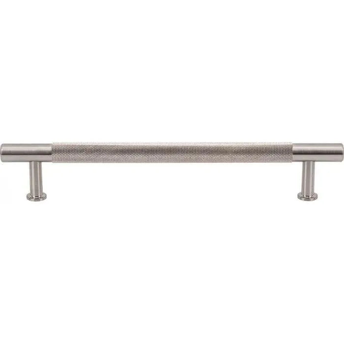 Vesta Fine Hardware - Beliza Knurled Bar Pull - V7411BSN | Montreal Lighting & Hardware