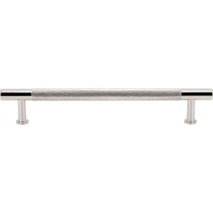 Vesta Fine Hardware - Beliza Knurled Bar Pull - V7411PN | Montreal Lighting & Hardware