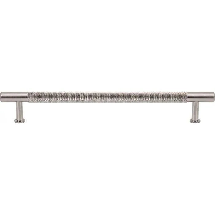 Vesta Fine Hardware - Beliza Knurled Bar Pull - V7412BSN | Montreal Lighting & Hardware