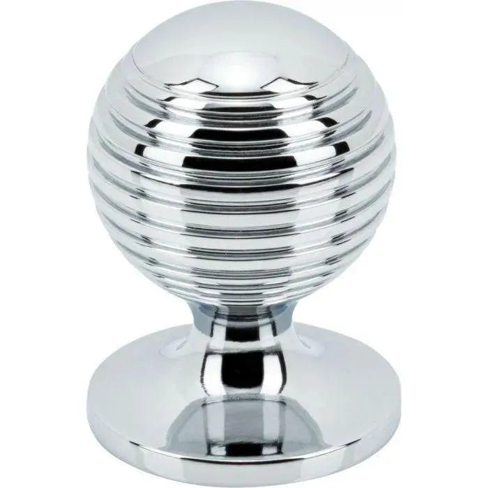 Vesta Fine Hardware - Divina Round Rimmed Knob - V7710PC | Montreal Lighting & Hardware