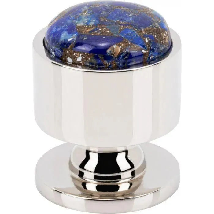 Vesta Fine Hardware - Firesky Mohave Lapis Knob - V7560BSN | Montreal Lighting & Hardware