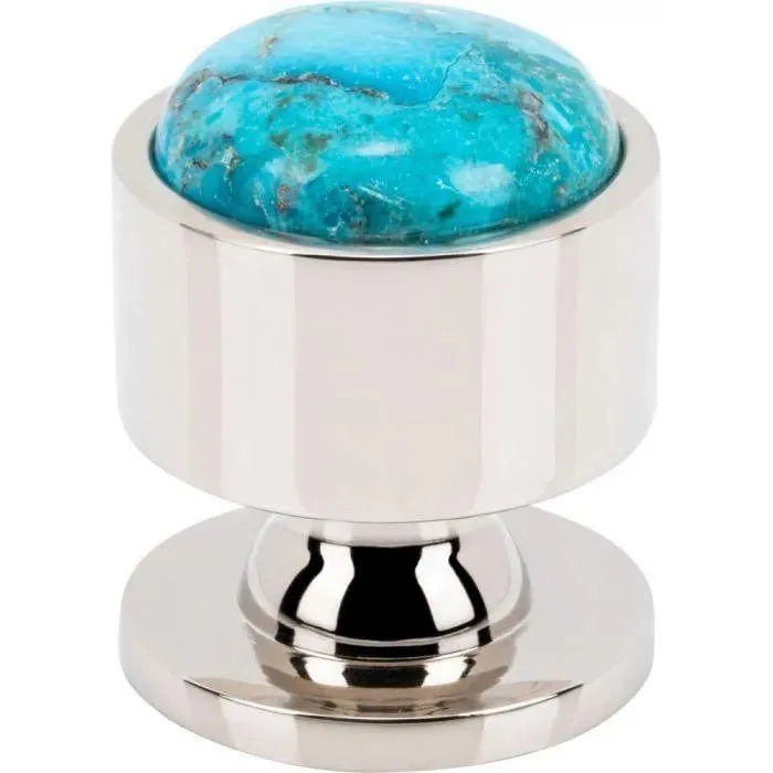 Vesta Fine Hardware - Firesky Mohave Turquoise Knob - V7564PN | Montreal Lighting & Hardware