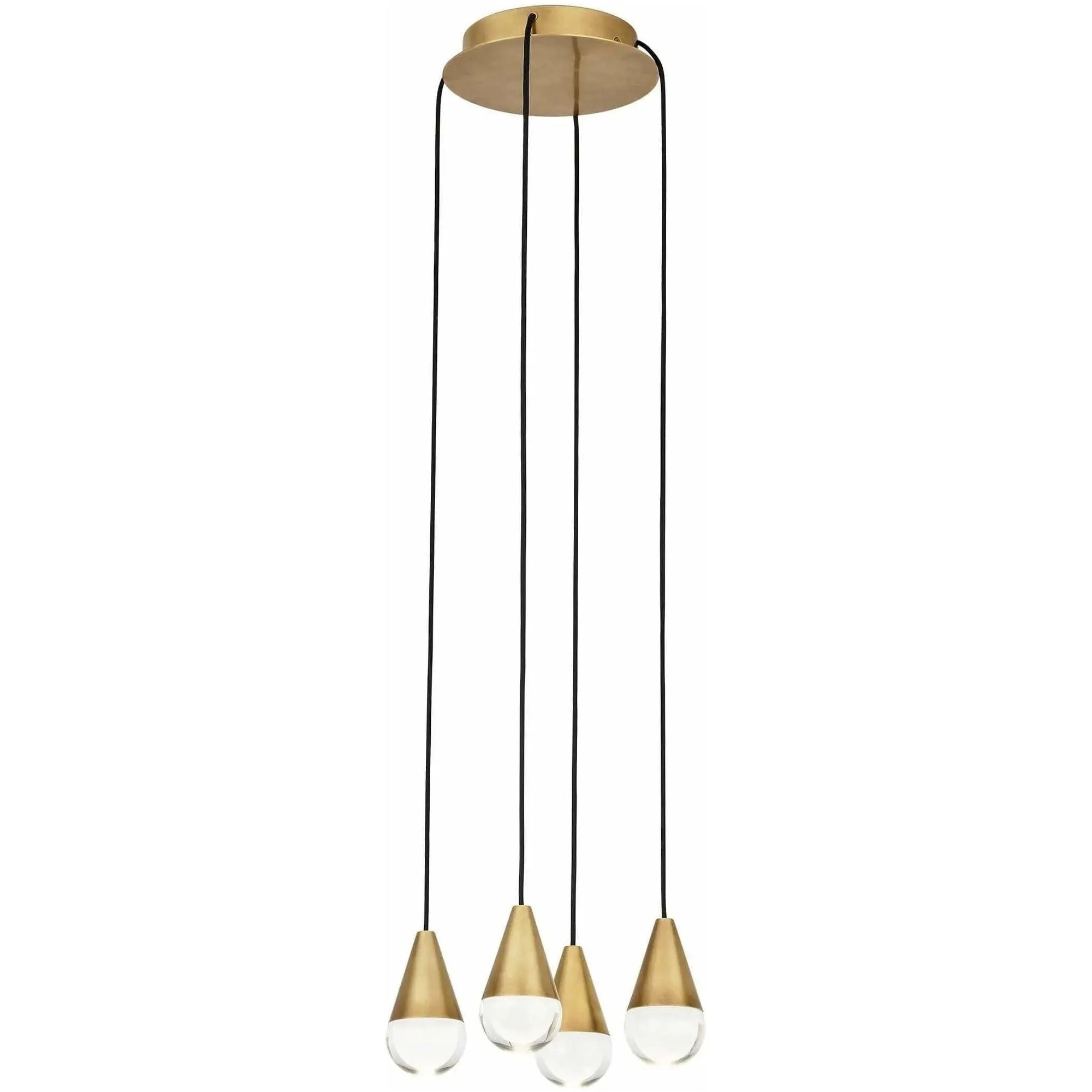 Visual Comfort Modern Collection - Cupola LED Chandelier - 700TRSPCPA4RB-LED930 | Montreal Lighting & Hardware