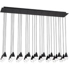 Visual Comfort Modern Collection - Cupola LED Linear Chandelier - 700TRSPCPA27TB-LED930120 | Montreal Lighting & Hardware