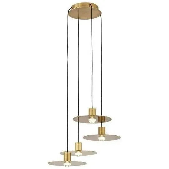 Visual Comfort Modern Collection - Eaves LED Chandelier - 700TRSPEVS18TB-LED930120 | Montreal Lighting & Hardware