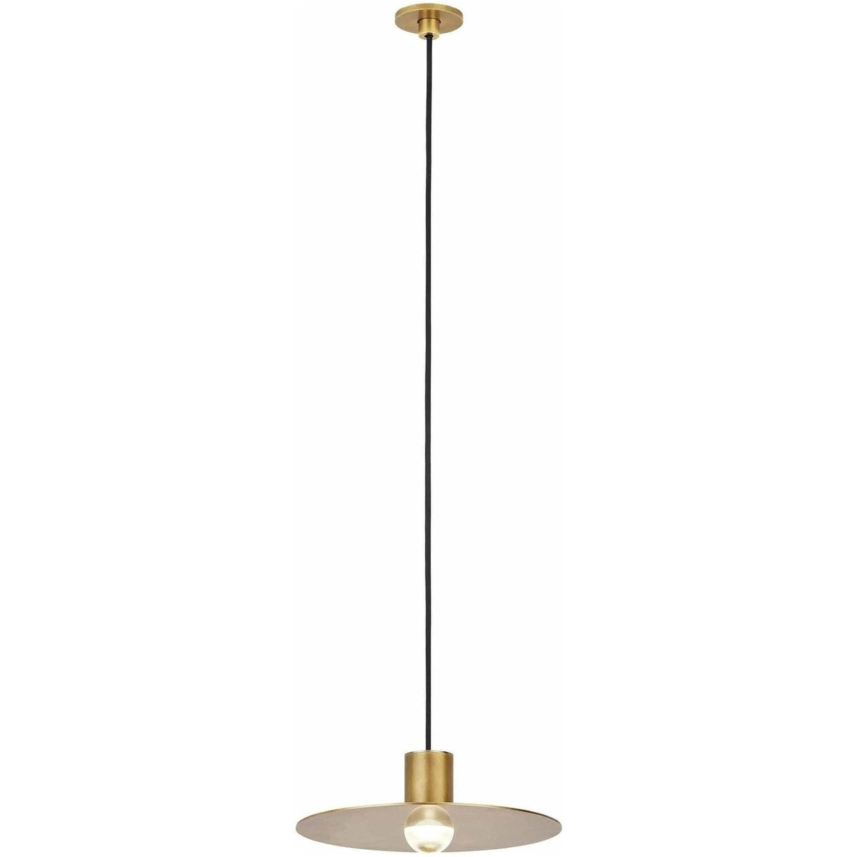 Visual Comfort Modern Collection - Eaves LED Pendant - 700TRSPAEVS1PNB-LED930 | Montreal Lighting & Hardware