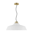 Visual Comfort Modern Collection - Forge Short Pendant - SLPD13127WNB | Montreal Lighting & Hardware