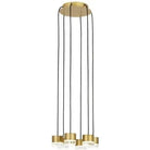 Visual Comfort Modern Collection - Gable LED Chandelier - 700TRSPGBL18TB-LED930120 | Montreal Lighting & Hardware