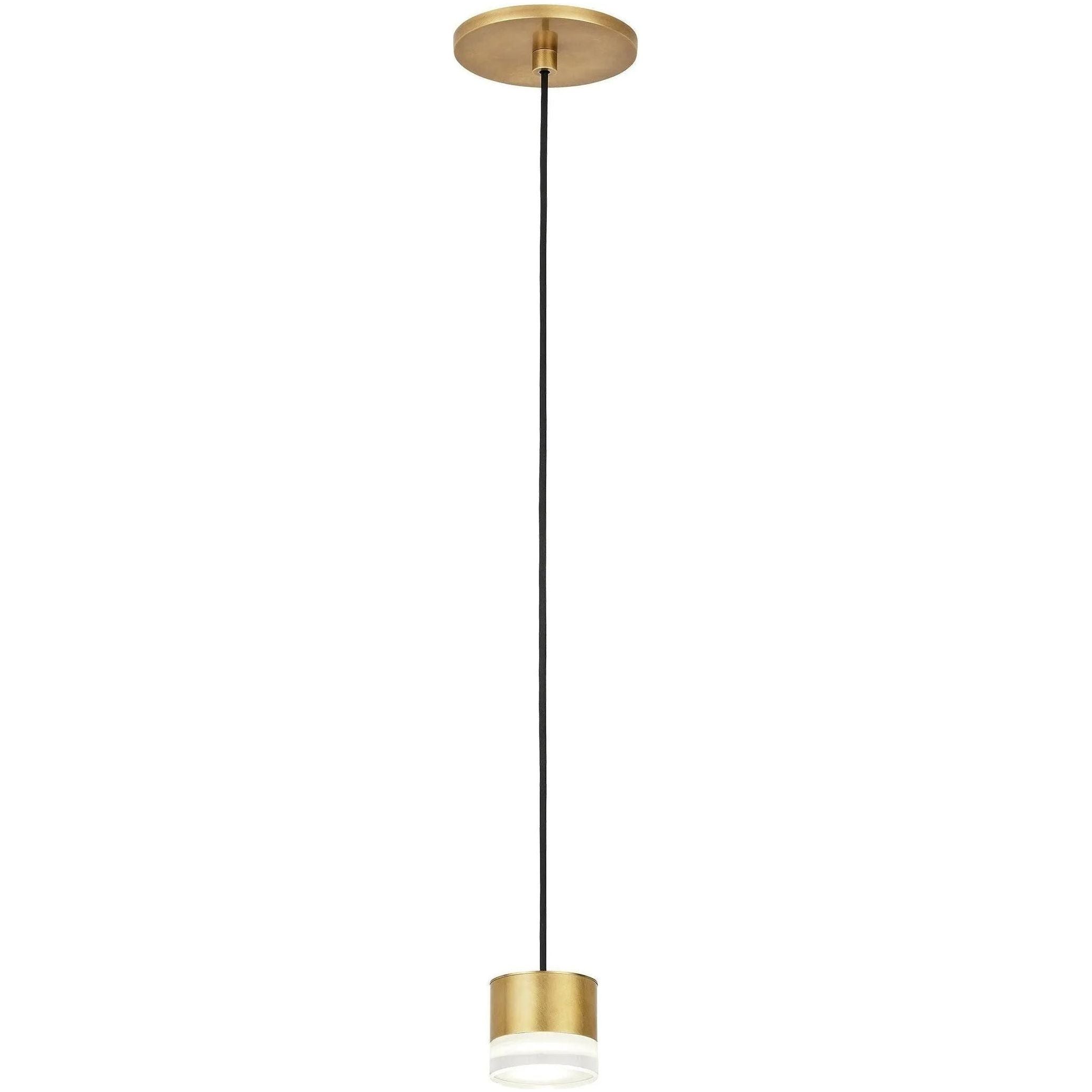 Visual Comfort Modern Collection - Gable LED Pendant - 700TRSPGBL1RNB-LED930 | Montreal Lighting & Hardware