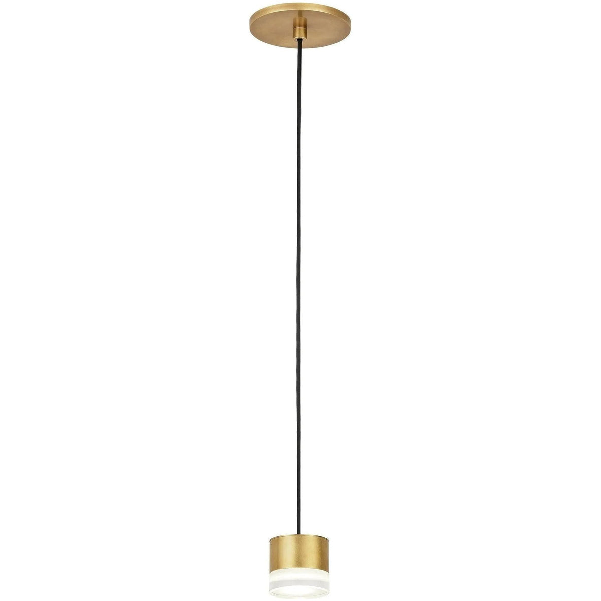 Visual Comfort Modern Collection - Gable LED Pendant - 700TRSPGBL1RNB-LED930 | Montreal Lighting & Hardware
