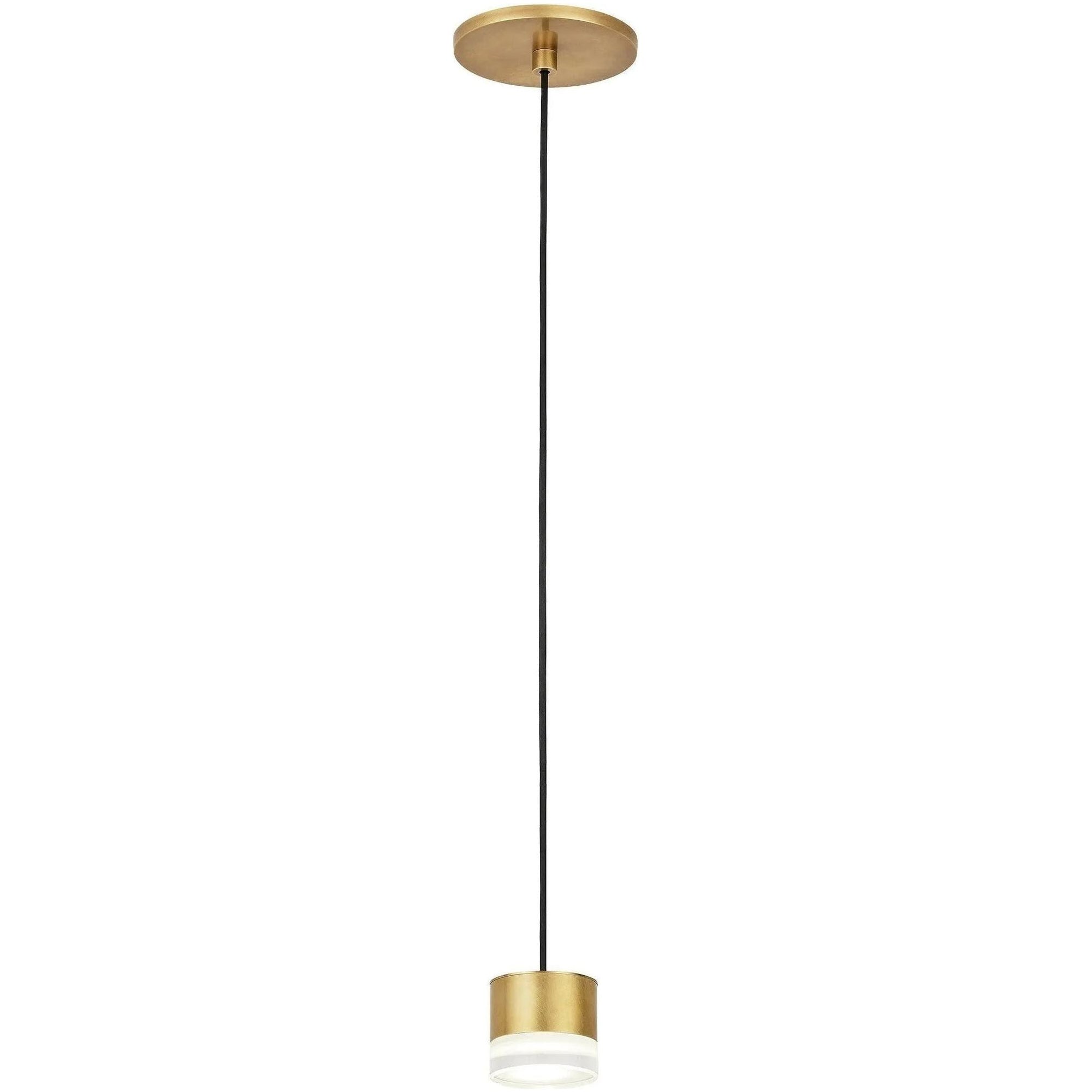 Visual Comfort Modern Collection - Gable LED Pendant - 700TRSPGBL1RB-LED930 | Montreal Lighting & Hardware