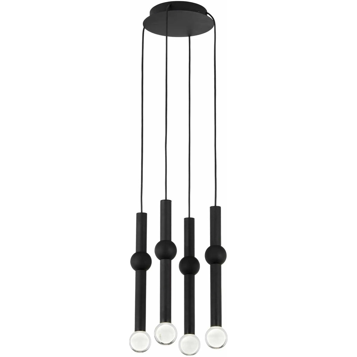 Visual Comfort Modern Collection - Guyed LED Chandelier - 700TRSPGYD4RB-LED930 | Montreal Lighting & Hardware