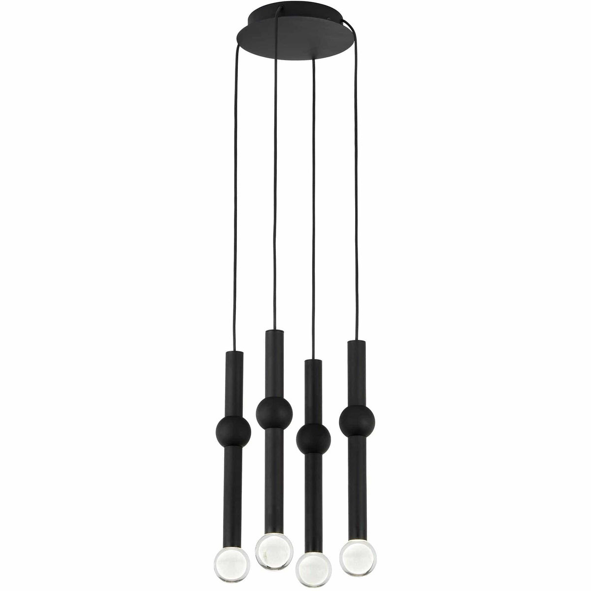 Visual Comfort Modern Collection - Guyed LED Chandelier - 700TRSPGYD4RB-LED930 | Montreal Lighting & Hardware