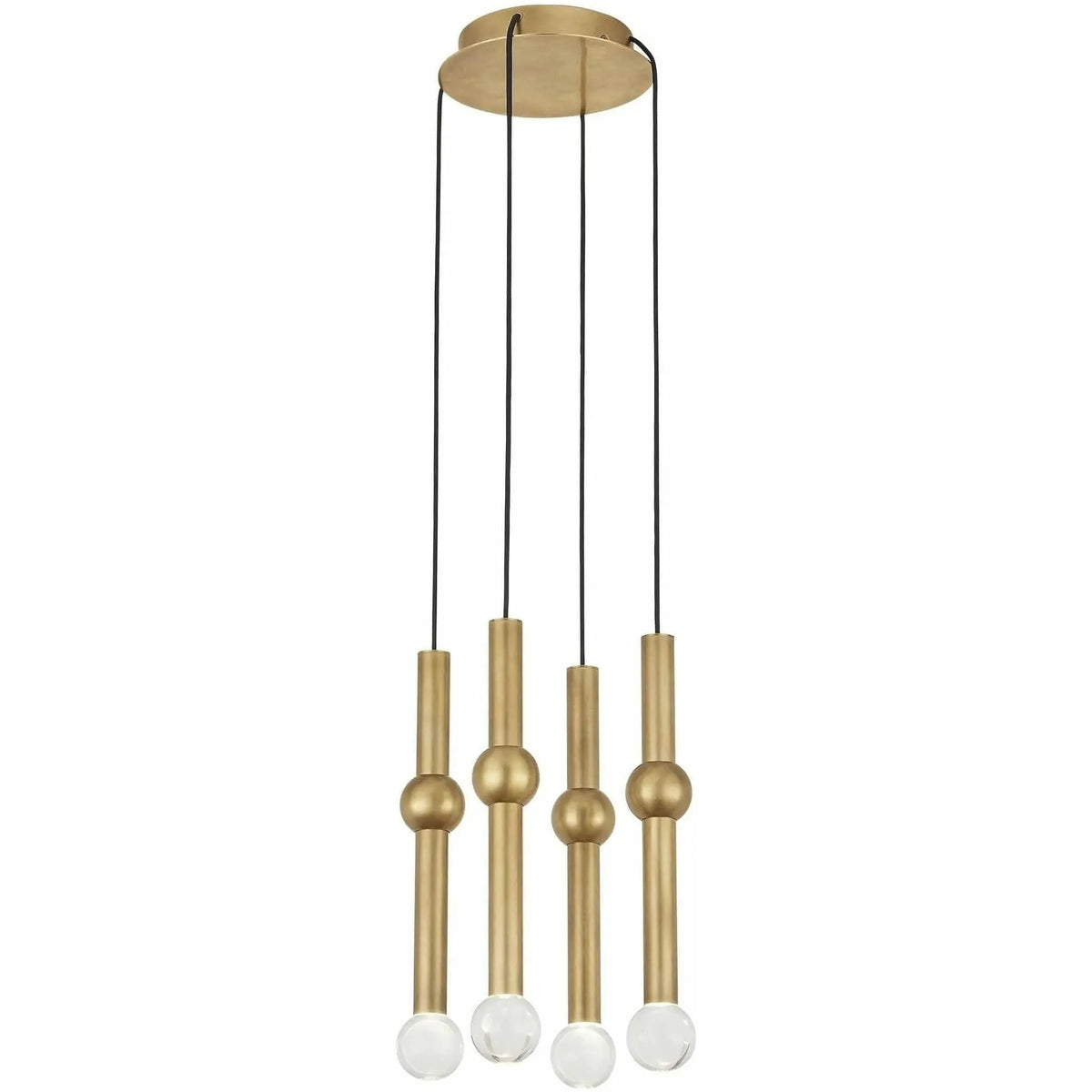 Visual Comfort Modern Collection - Guyed LED Chandelier - 700TRSPGYD4RNB-LED930 | Montreal Lighting & Hardware