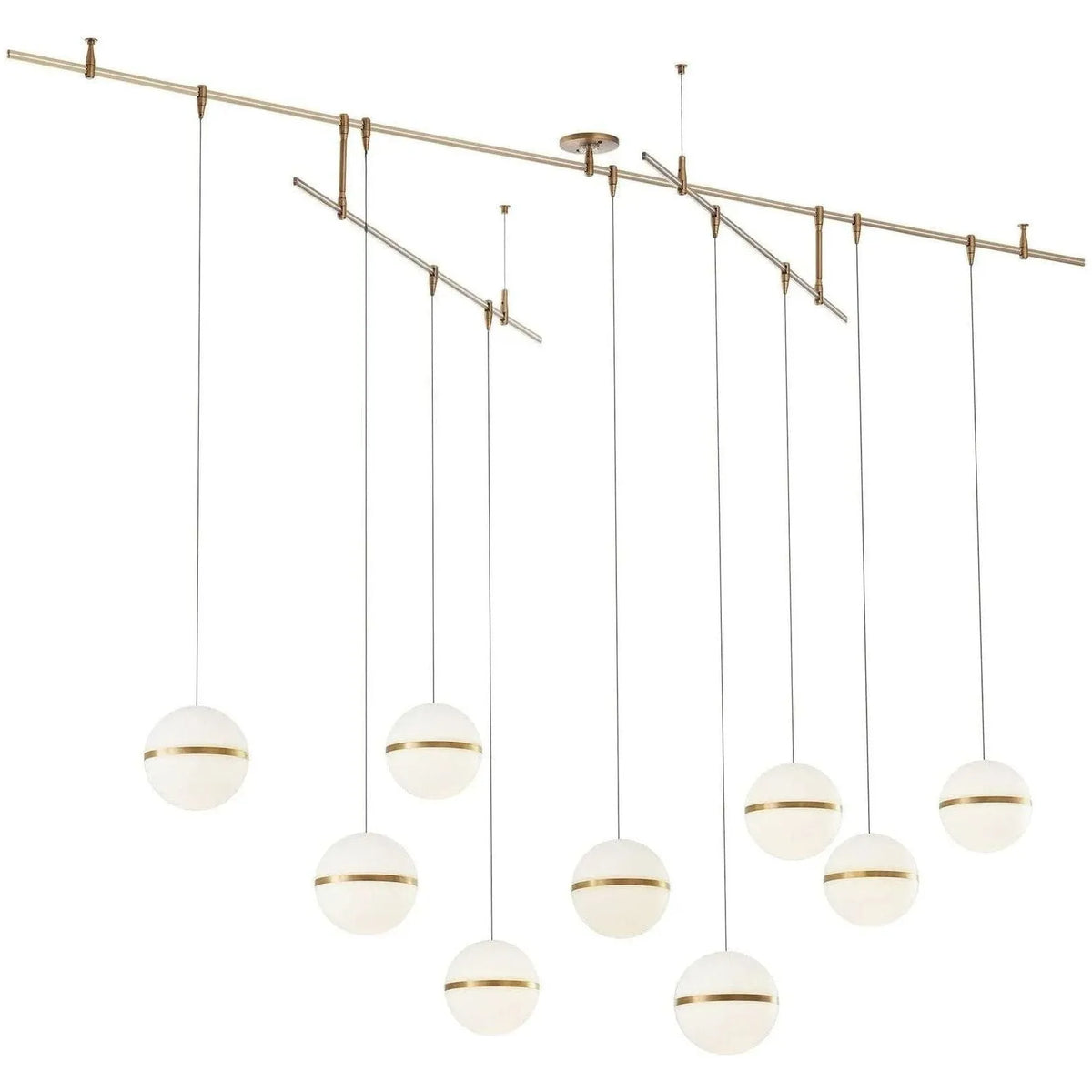 Visual Comfort Modern Collection - Hanea LED Chandelier - 700HNE9NB-LED930R | Montreal Lighting & Hardware