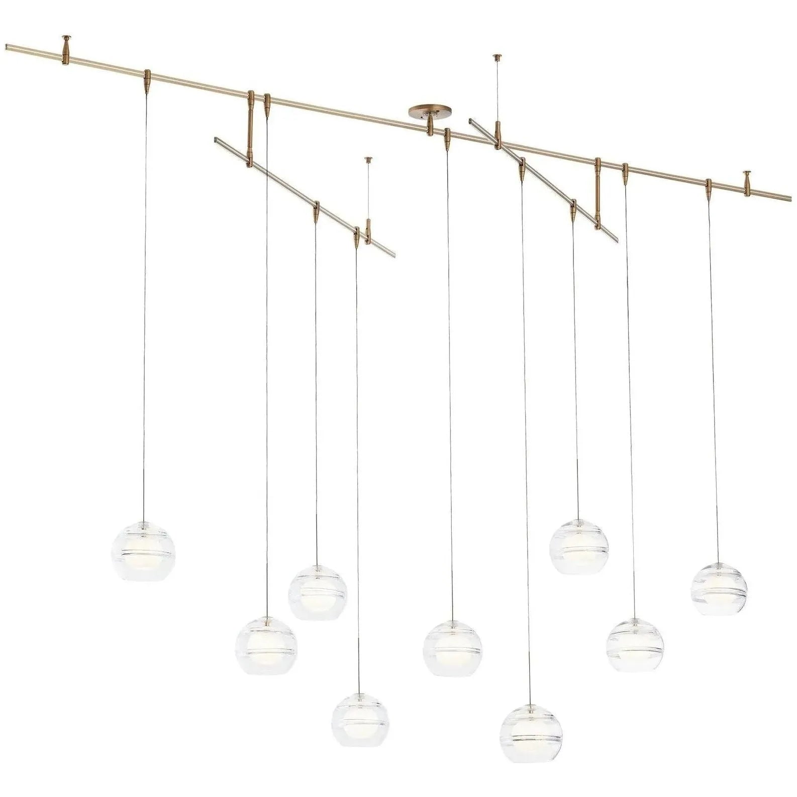 Visual Comfort Modern Collection - Sedona LED Chandelier - 700SDN9CR-LED930R | Montreal Lighting & Hardware