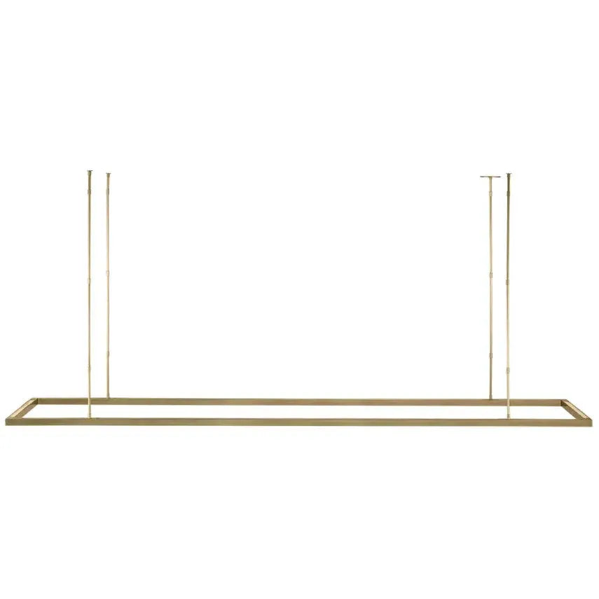 Visual Comfort Modern Collection - Stagger Halo Uplight Linear Suspension - MDLS18627NB | Montreal Lighting & Hardware
