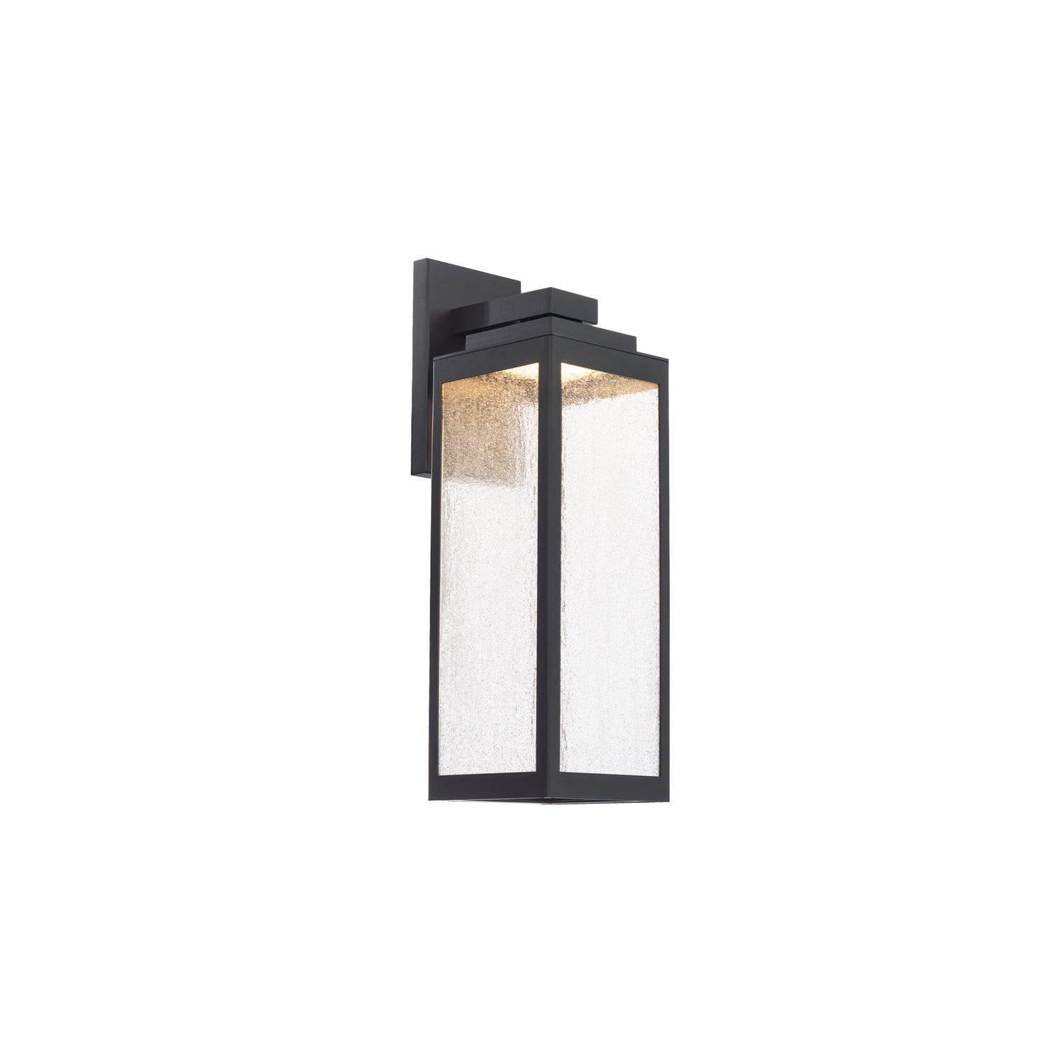 WAC Lighting - Amherst LED Outdoor Wall Sconce - WS-W17218-BK | Montreal Lighting & Hardware