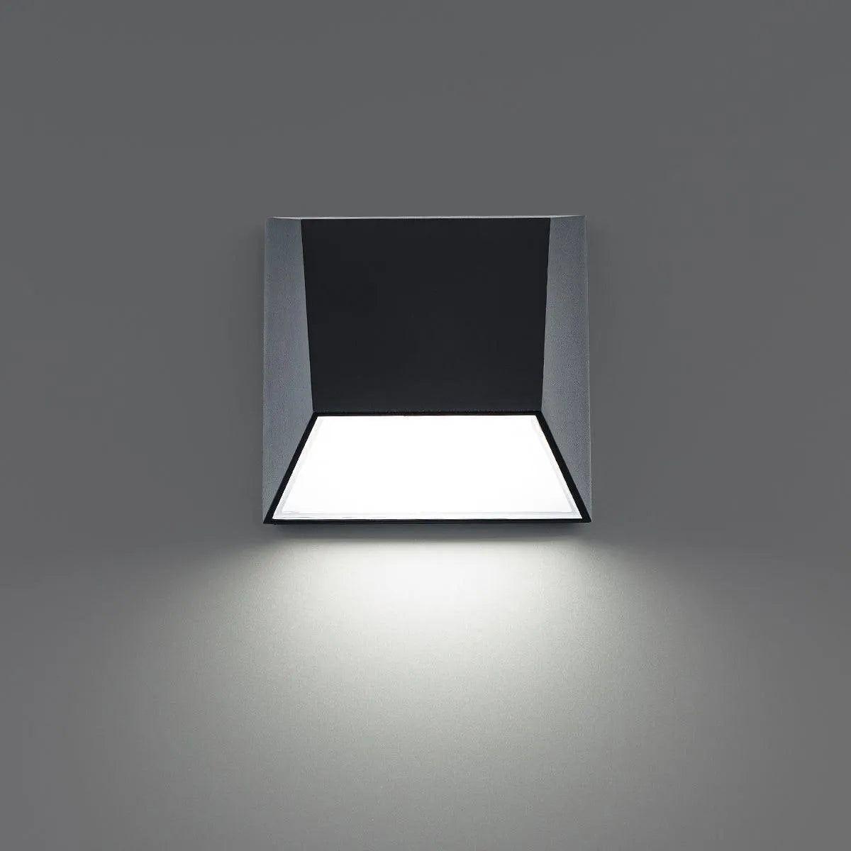 WAC Lighting - Atlantis LED Outdoor Wall Light - WS-W27106-35-BK | Montreal Lighting & Hardware