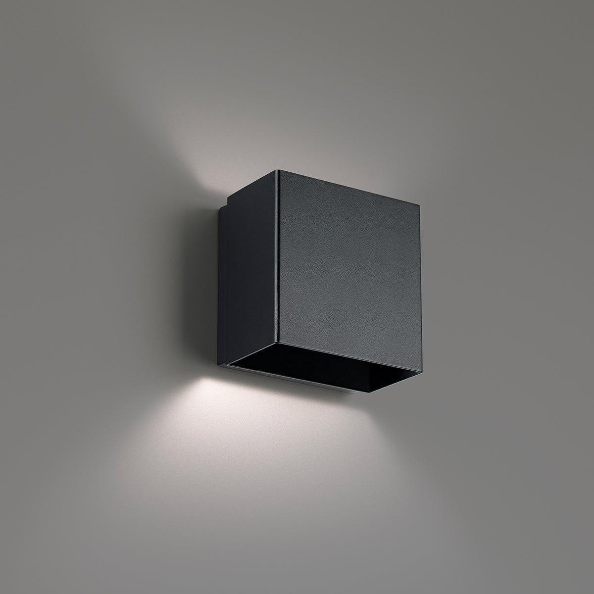 WAC Lighting - Boxi LED Wall Sconce - WS-45105-27-BK | Montreal Lighting & Hardware
