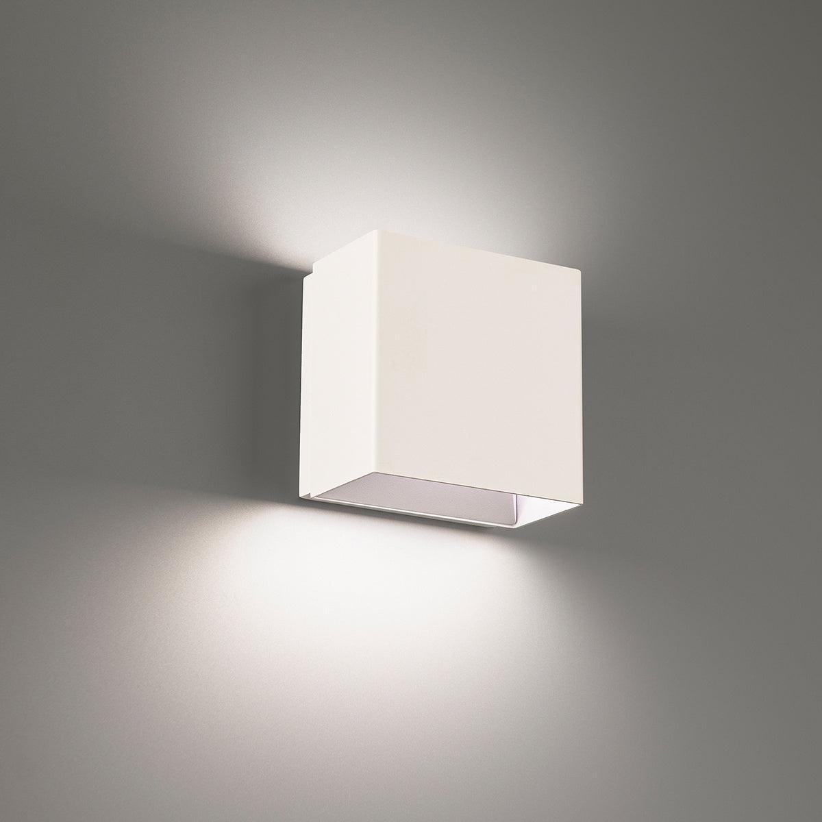 WAC Lighting - Boxi LED Wall Sconce - WS-45105-27-WT | Montreal Lighting & Hardware