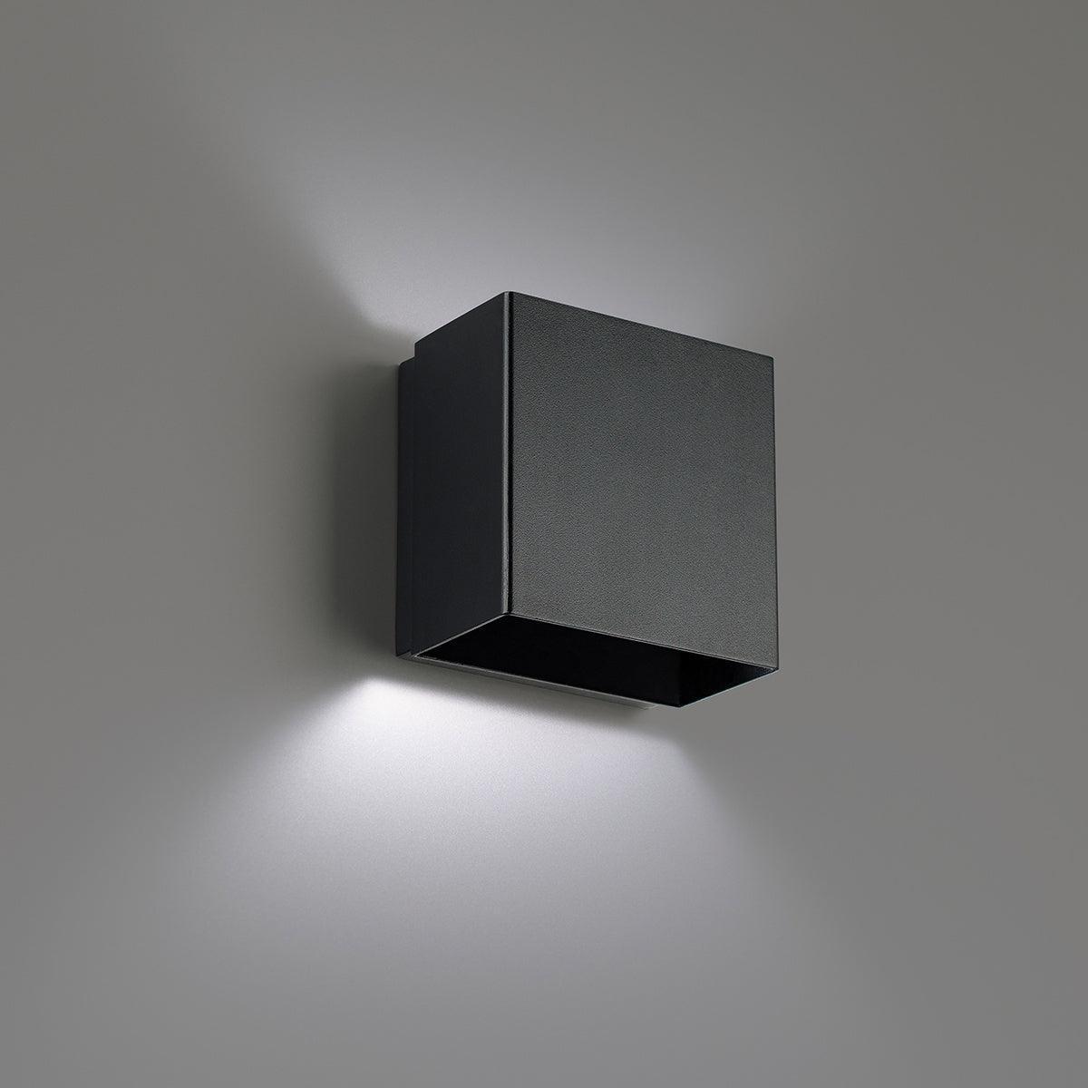 WAC Lighting - Boxi LED Wall Sconce - WS-45105-30-BK | Montreal Lighting & Hardware