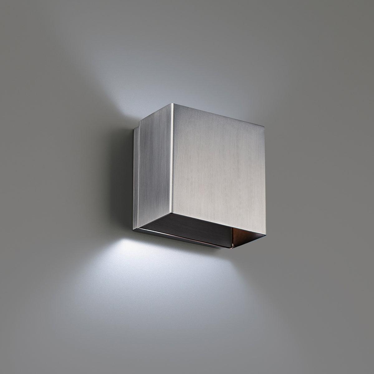 WAC Lighting - Boxi LED Wall Sconce - WS-45105-35-BN | Montreal Lighting & Hardware