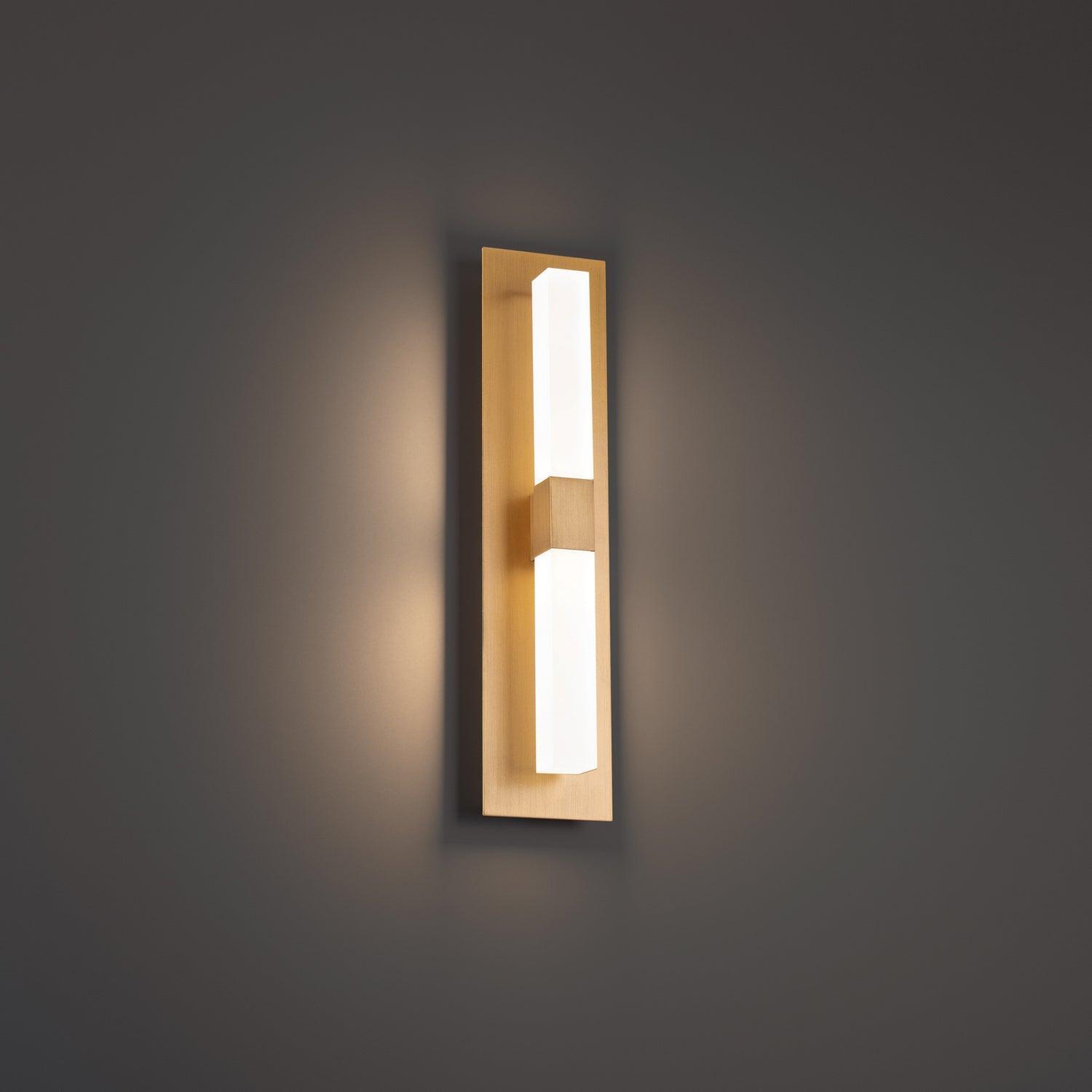 WAC Lighting - Camelot LED Wall Sconce - WS-61216-AB | Montreal Lighting & Hardware