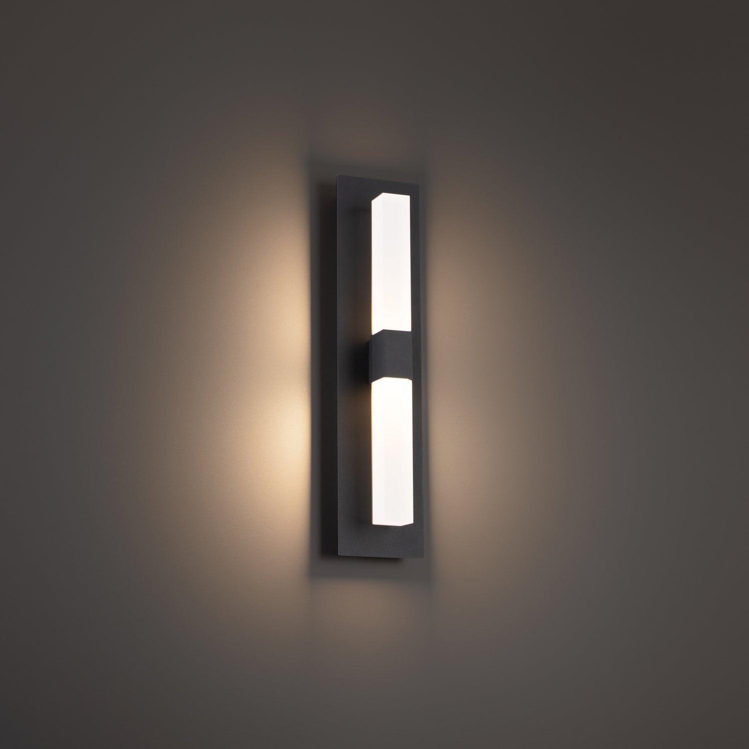 WAC Lighting - Camelot LED Wall Sconce - WS-61216-BK | Montreal Lighting & Hardware