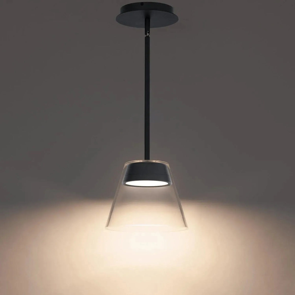 WAC Lighting - Chandra LED Mini Pendant - PD-87208-BK | Montreal Lighting & Hardware