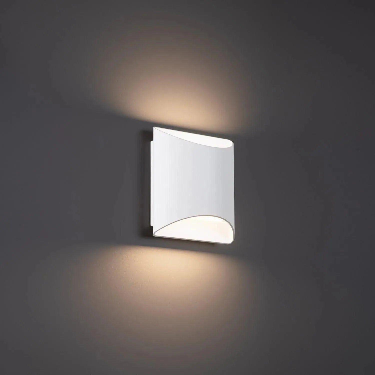 WAC Lighting - Duet LED Wall Sconce - WS-55206-27-BK | Montreal Lighting & Hardware