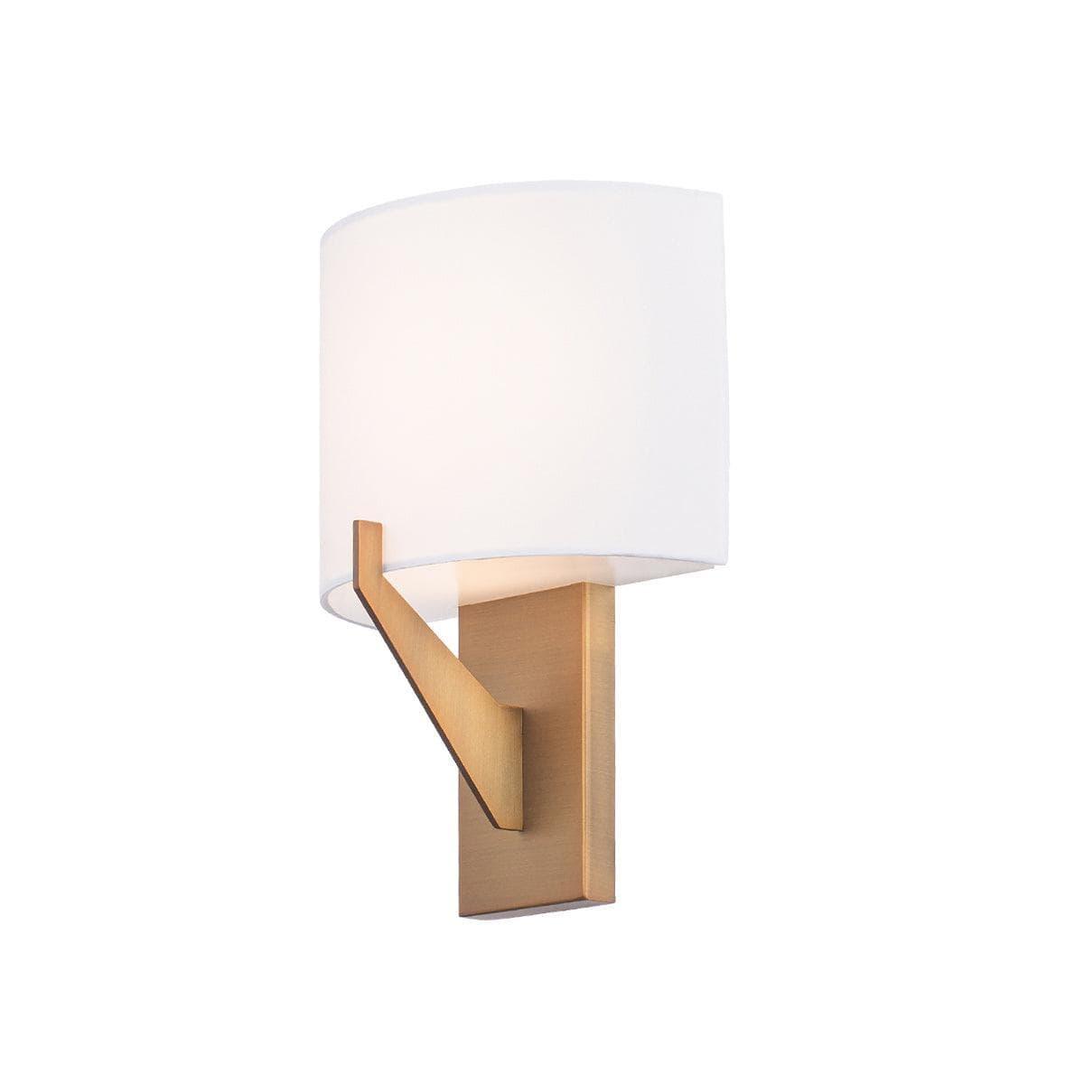 WAC Lighting - Fitzgerald LED Wall Sconce - WS-47108-27-AB | Montreal Lighting & Hardware