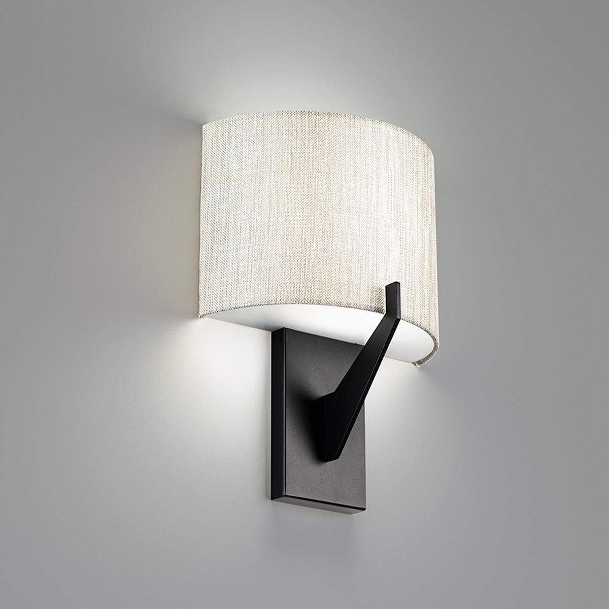 WAC Lighting - Fitzgerald LED Wall Sconce - WS-47108-27-BK | Montreal Lighting & Hardware