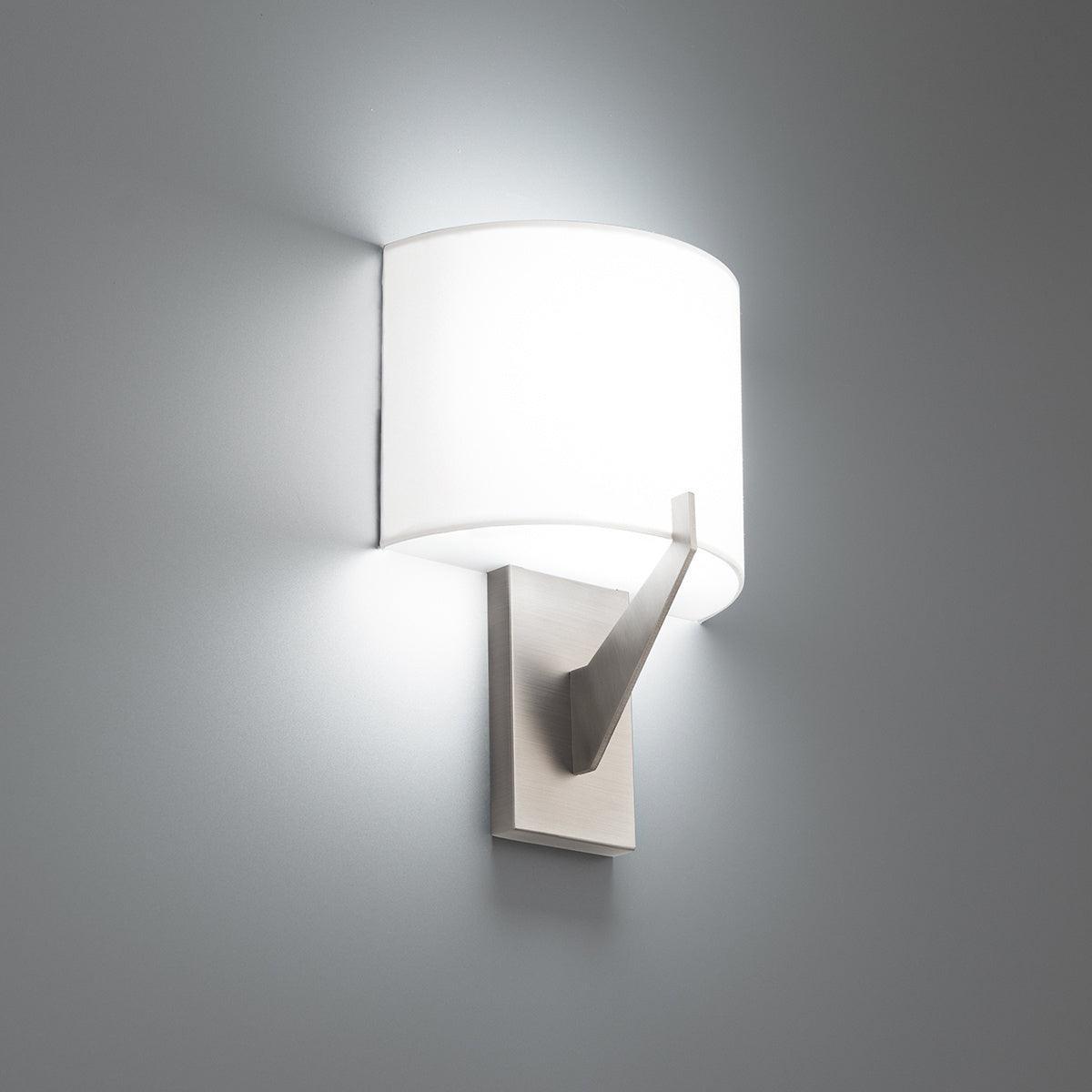 WAC Lighting - Fitzgerald LED Wall Sconce - WS-47108-27-BN | Montreal Lighting & Hardware