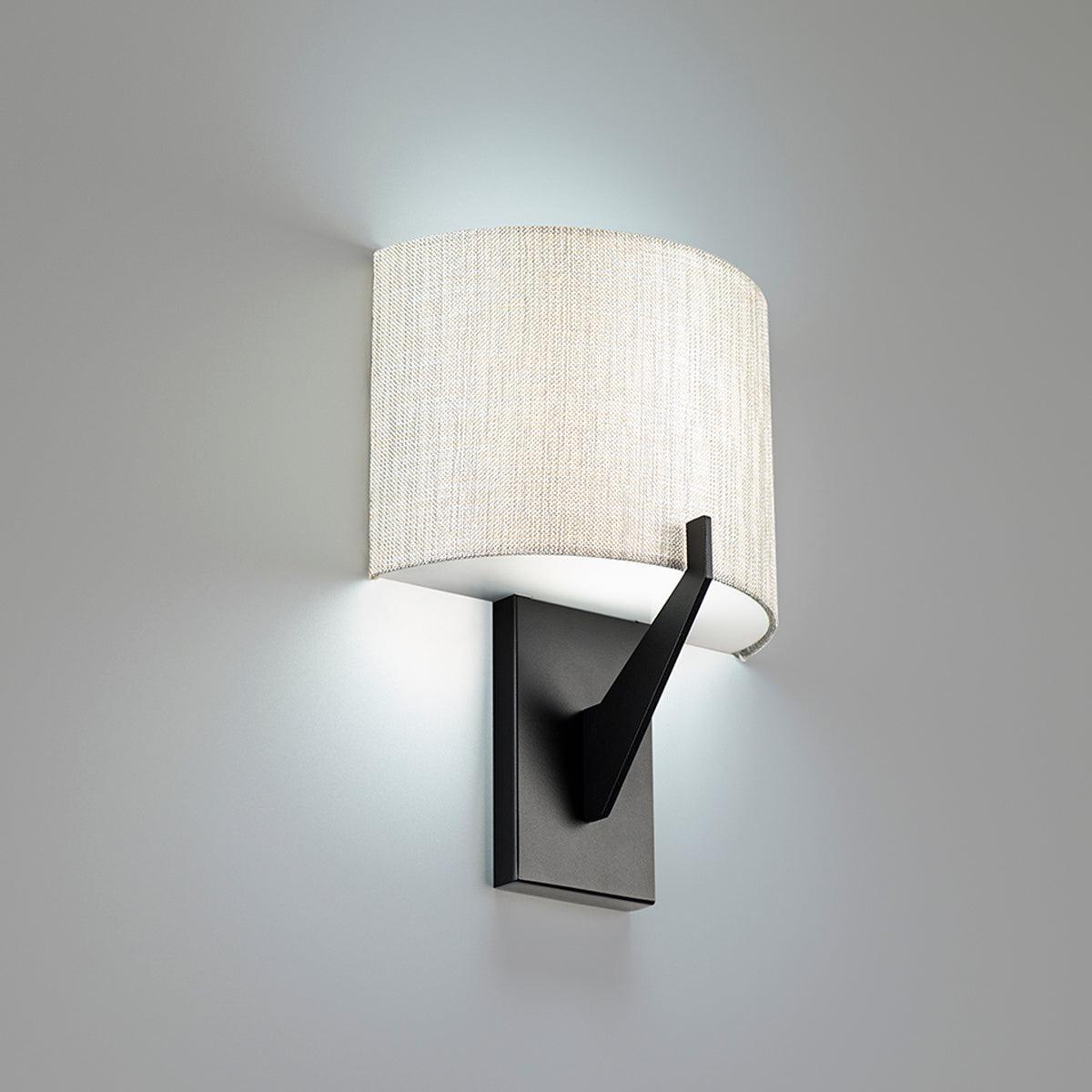 WAC Lighting - Fitzgerald LED Wall Sconce - WS-47108-30-BK | Montreal Lighting & Hardware