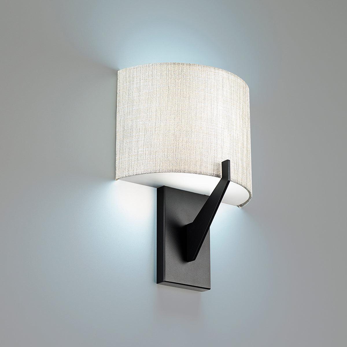 WAC Lighting - Fitzgerald LED Wall Sconce - WS-47108-35-BK | Montreal Lighting & Hardware