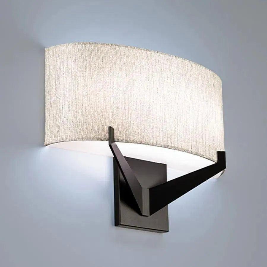 WAC Lighting - Fitzgerald LED Wall Sconce - WS-47116-35-BK | Montreal Lighting & Hardware