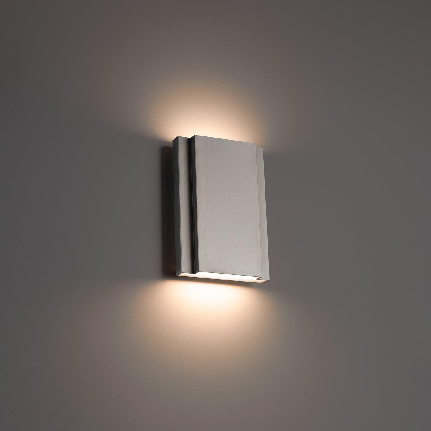 WAC Lighting - Layne LED Wall Sconce - WS-81208-27-BN | Montreal Lighting & Hardware