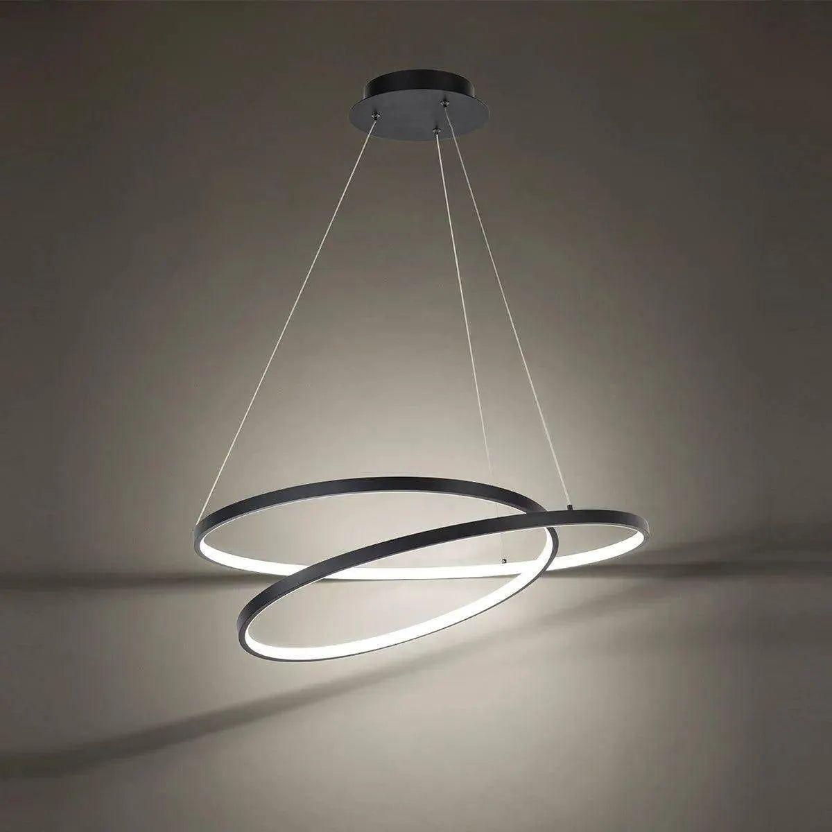 WAC Lighting - Marques LED Pendant - PD-83128-BK | Montreal Lighting & Hardware