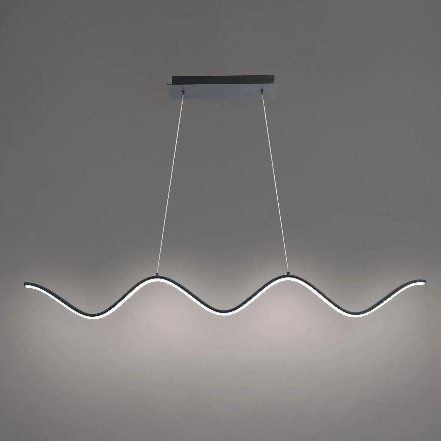 WAC Lighting - Morae LED Linear Pendant - PD-33244-BK | Montreal Lighting & Hardware