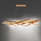WAC Lighting - Parallax LED Chandelier - PD-73155-AB | Montreal Lighting & Hardware