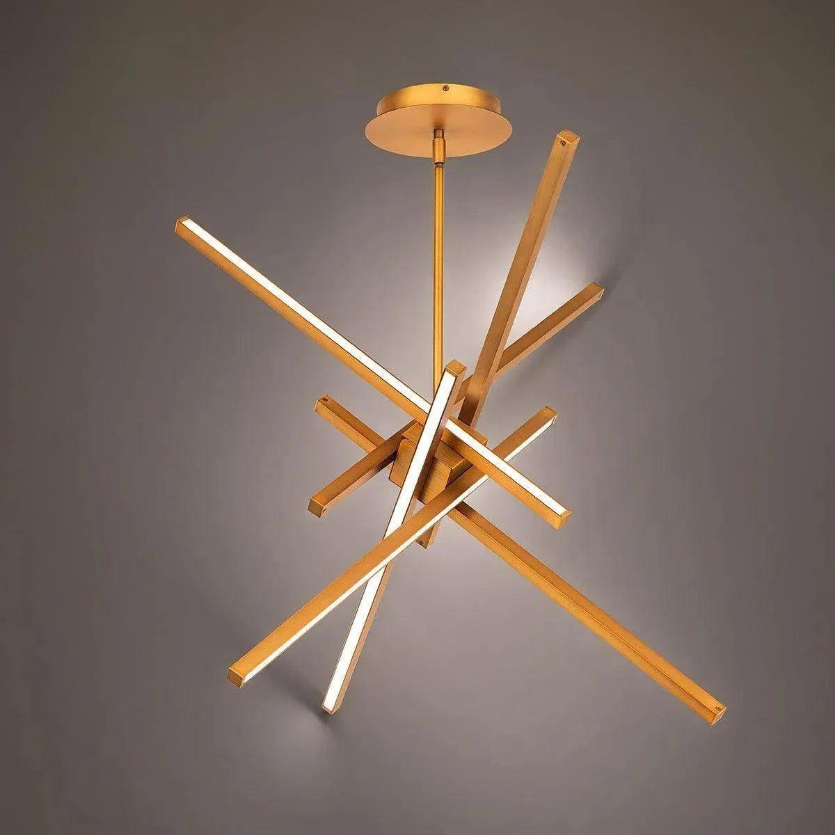 WAC Lighting - Parallax LED Pendant - PD-73139-AB | Montreal Lighting & Hardware