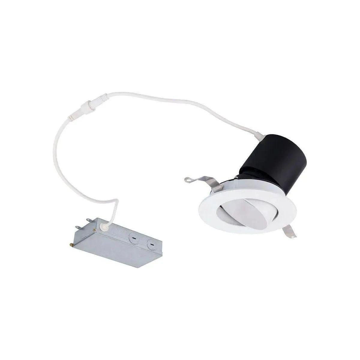 WAC Lighting - Patriot Round LED Remodel Adjustable - R3HRAR-F9CS-WT | Montreal Lighting & Hardware