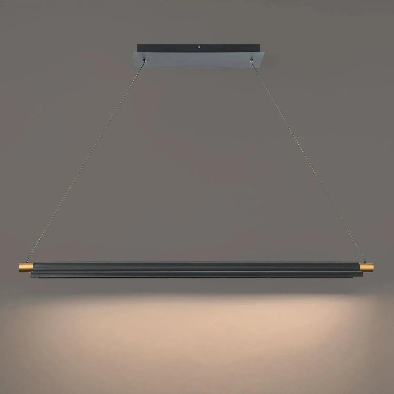 WAC Lighting - Pavilion LED Pendant - PD-65244-BK/AB | Montreal Lighting & Hardware